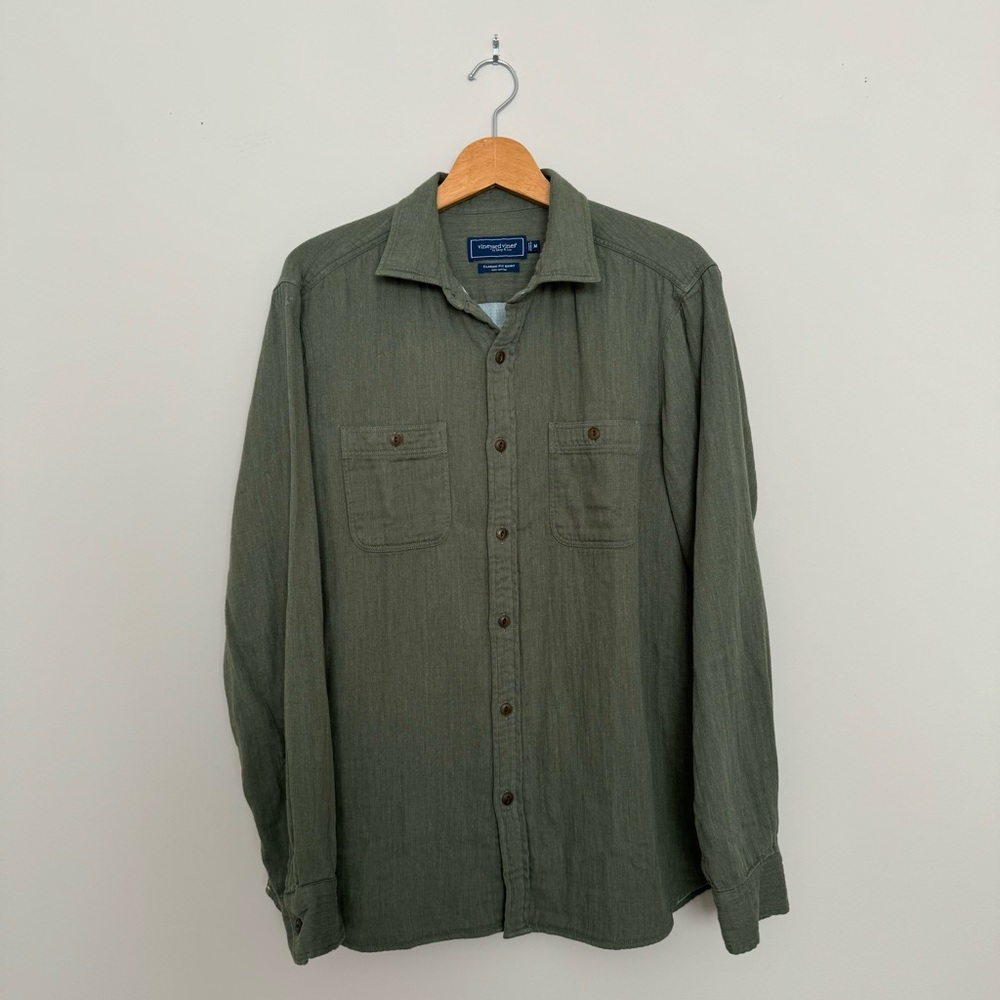 Vineyard Vines Cotton Classic Slim Fit Shirt